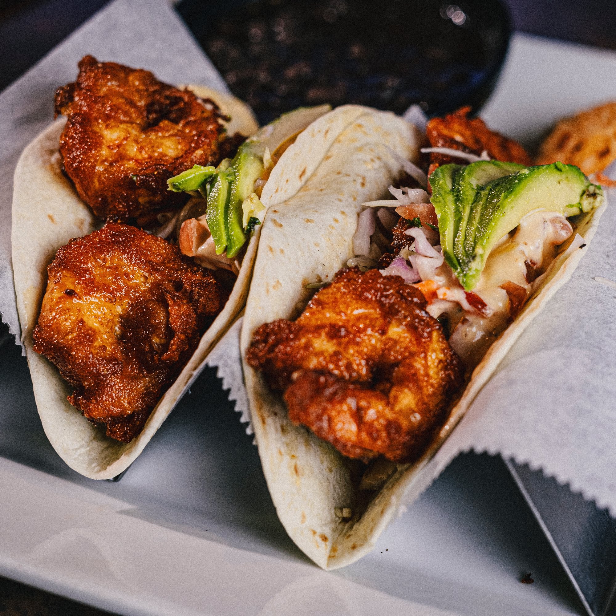 Fried Shrimp Tacos (2 Pieces)