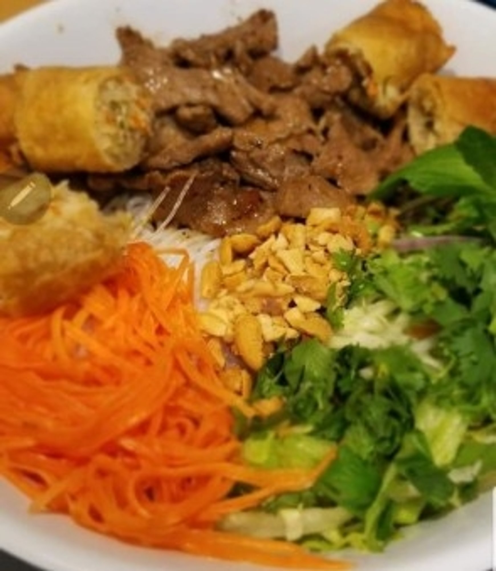 Vietnamese Noodle Salad -Mi Boon