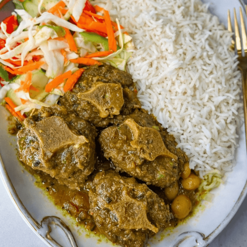 Braised Curry With Rice (Oxtail or Rib)