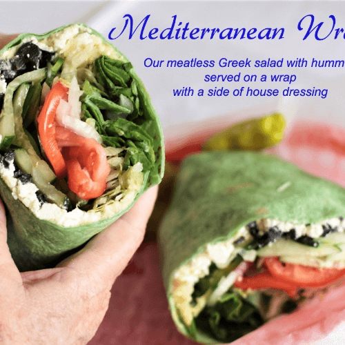 #35 Mediterranean Wrap.
