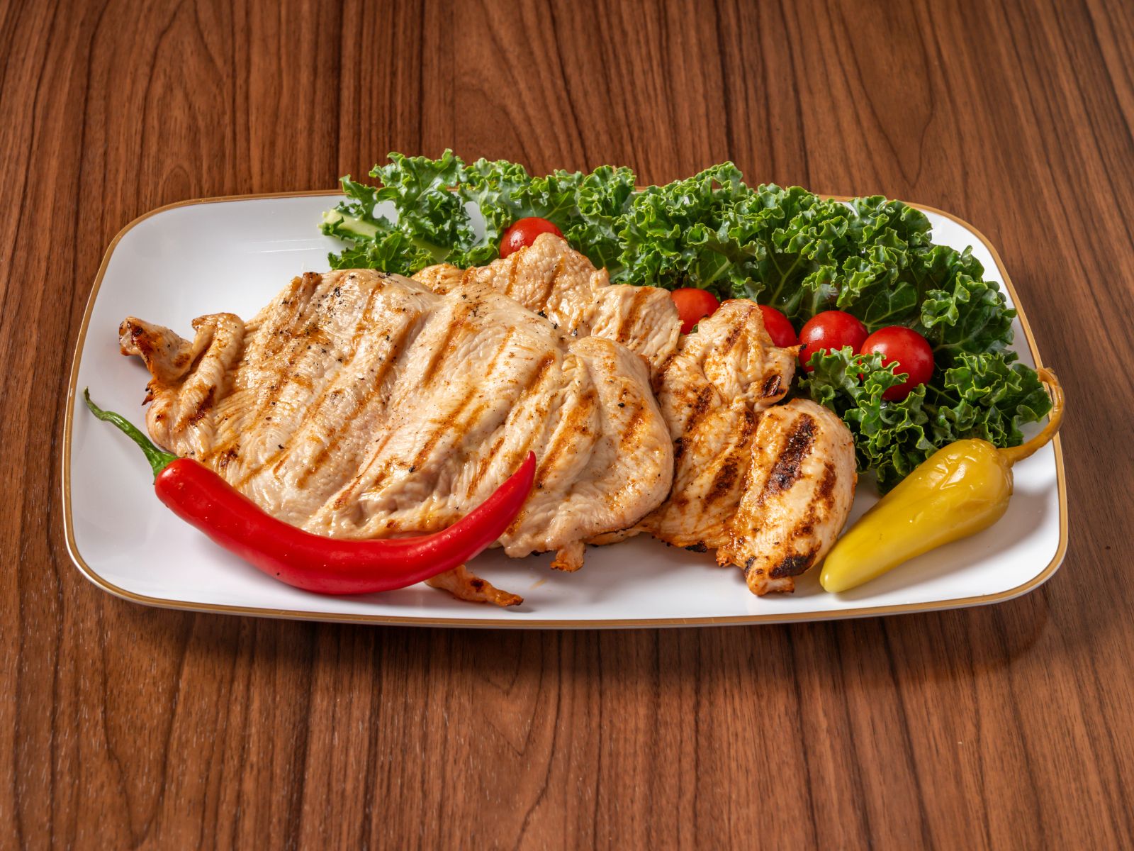 Grilled Chicken Platter (2 Pieces)