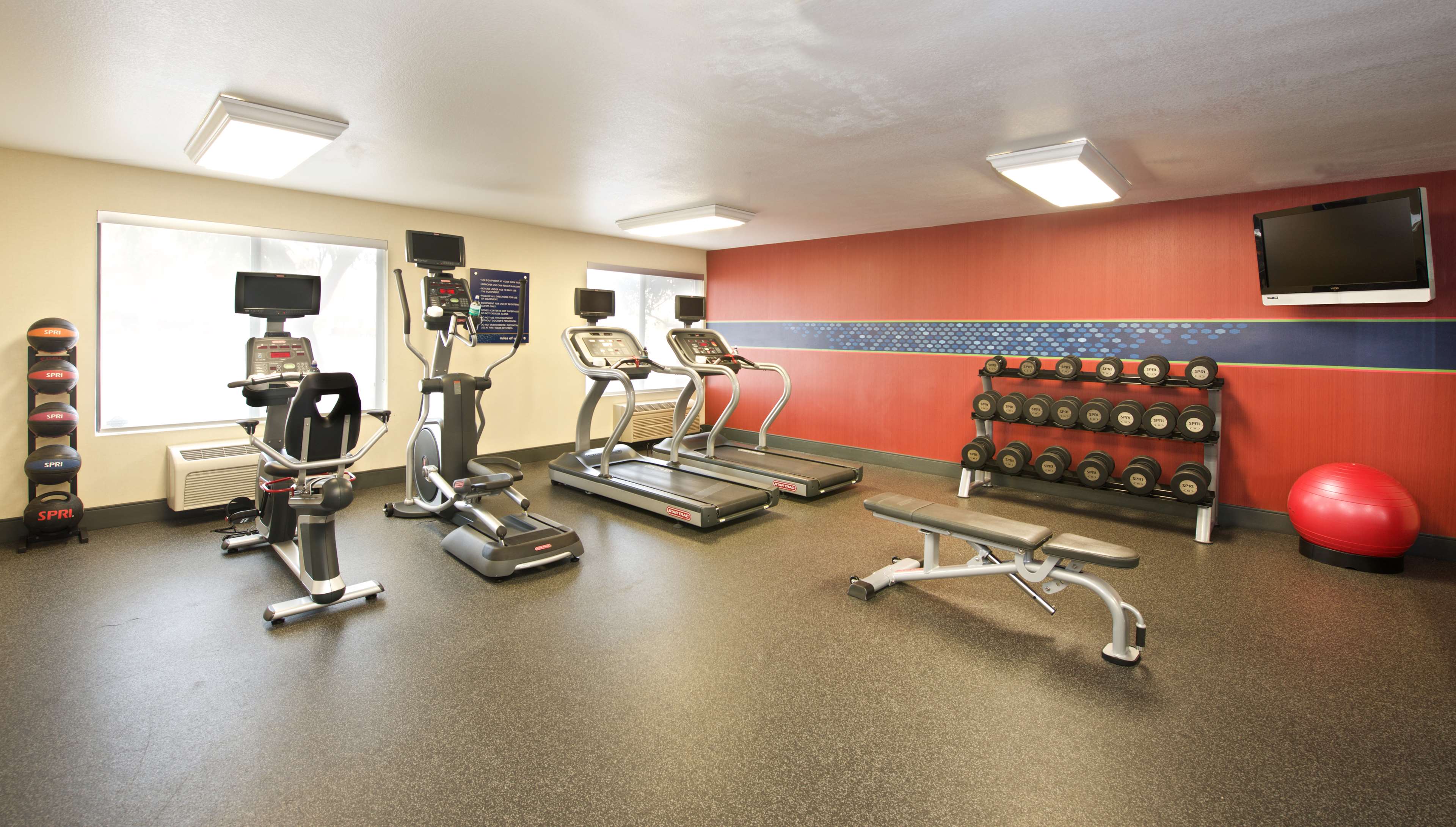 Health club  fitness center  gym