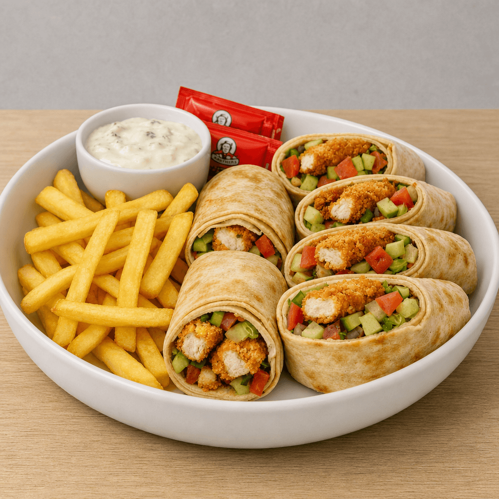 Grilled Saj Wrap