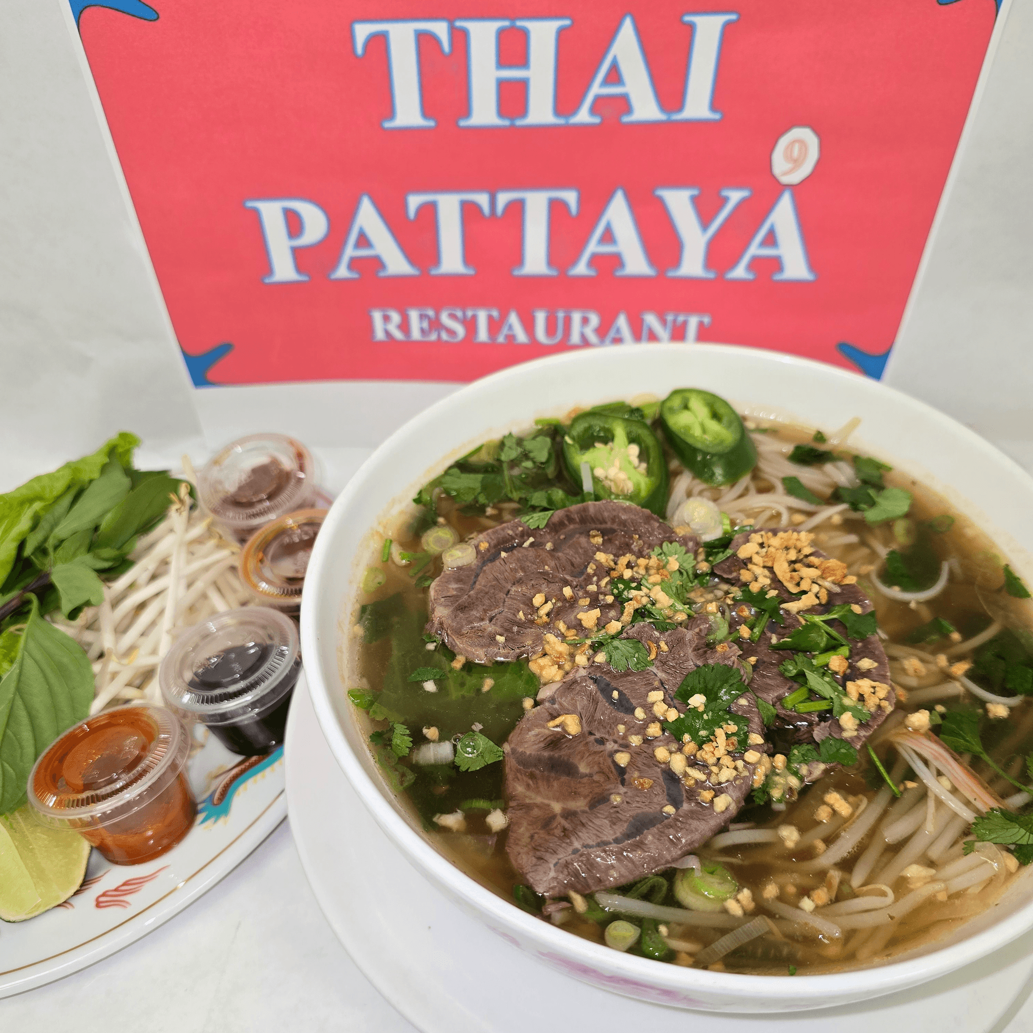 Pho Large Beef + Tendon