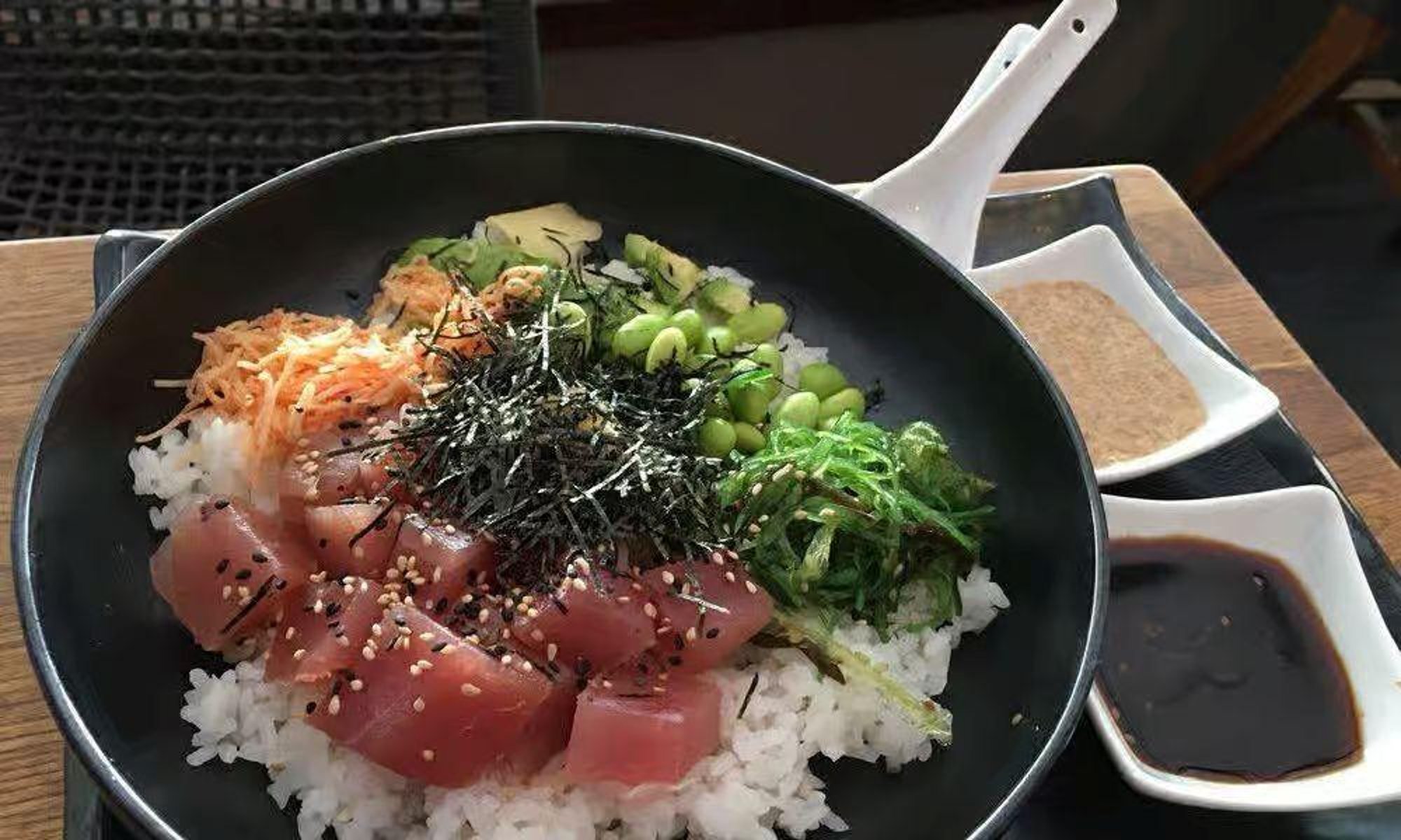 Tuna Poke & Crispy Shallots Hr