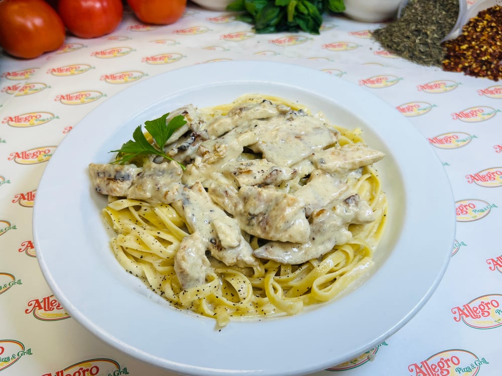 Fettuccine Alfredo & Chicken