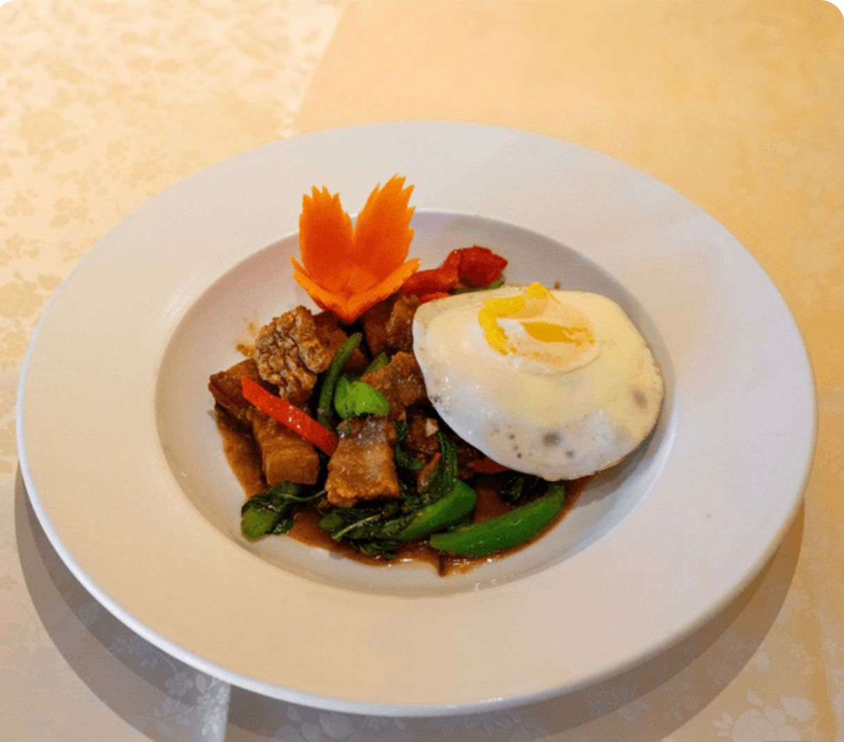 Krapow Moo Krob Special