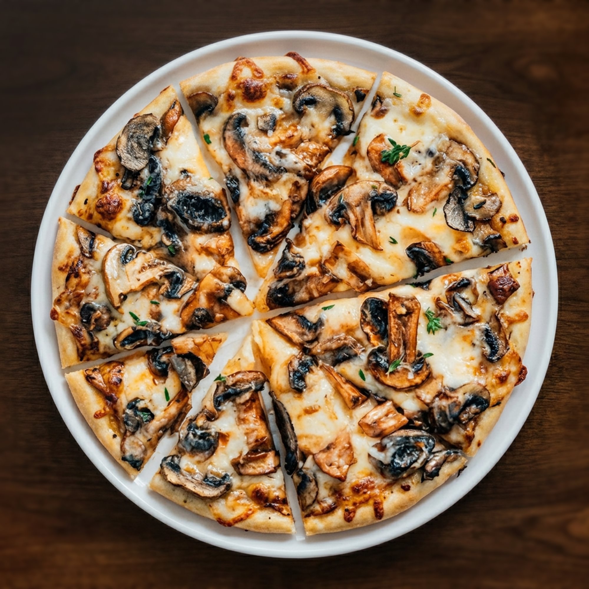 Truffle & Mushroom Pizza