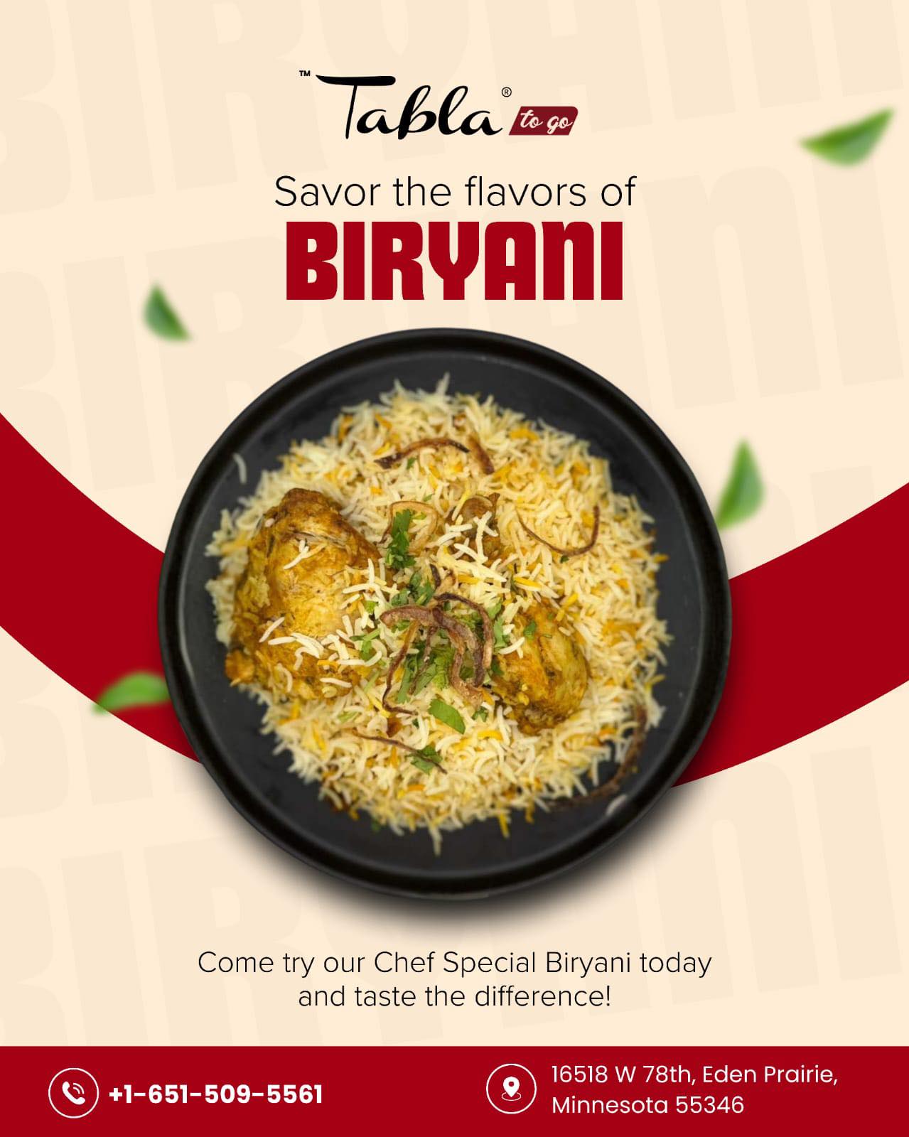 Tabla To Go Eden Prairie Image