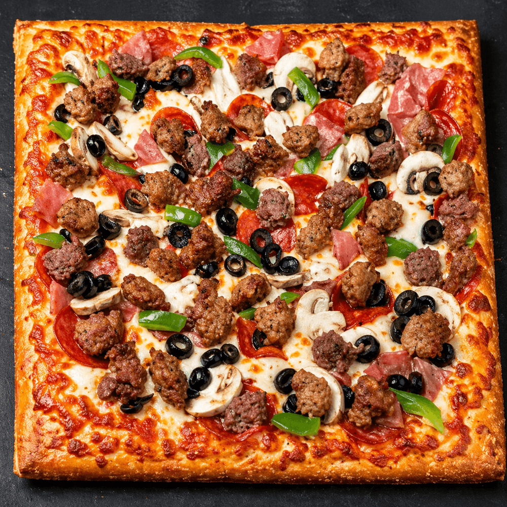 Combo Square Pie Pizza
