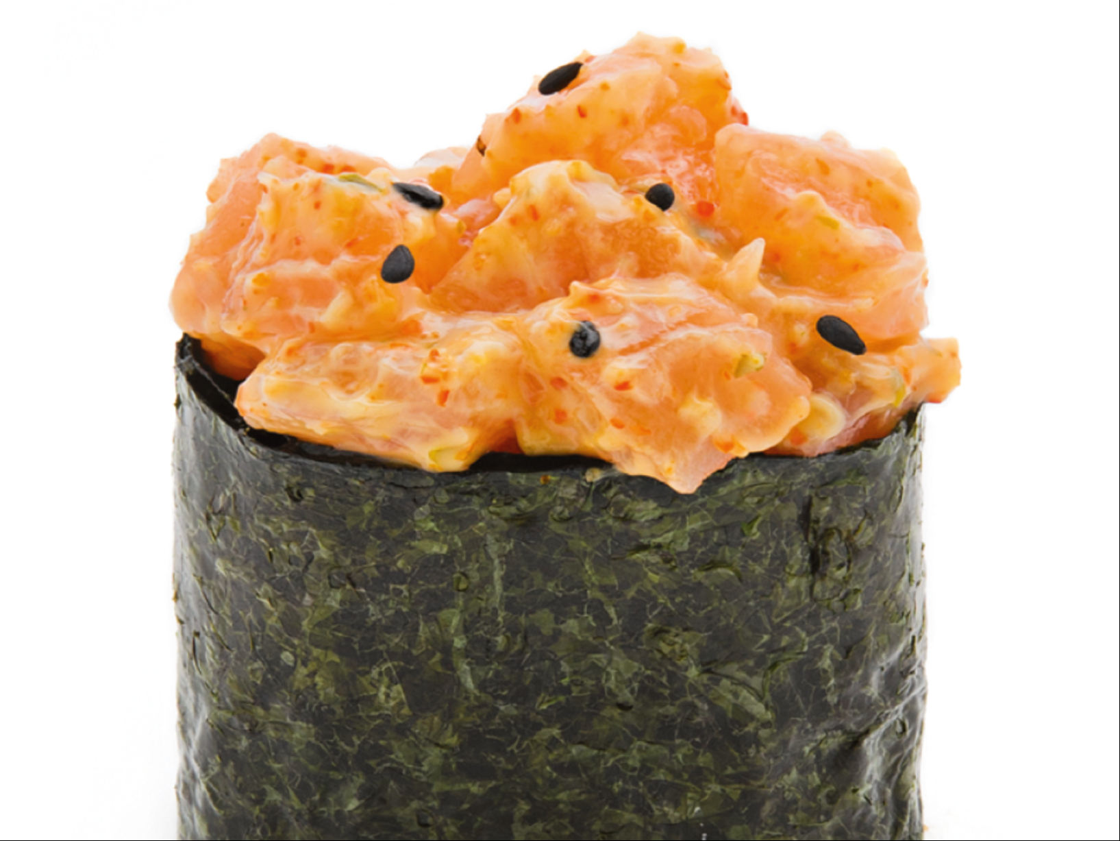 Spicy Salmon Gunkan