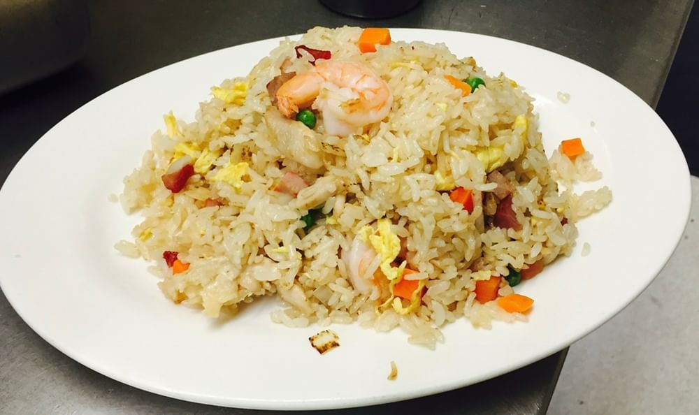 Combination (Pork, Chicken & Shrimp) Fried Rice