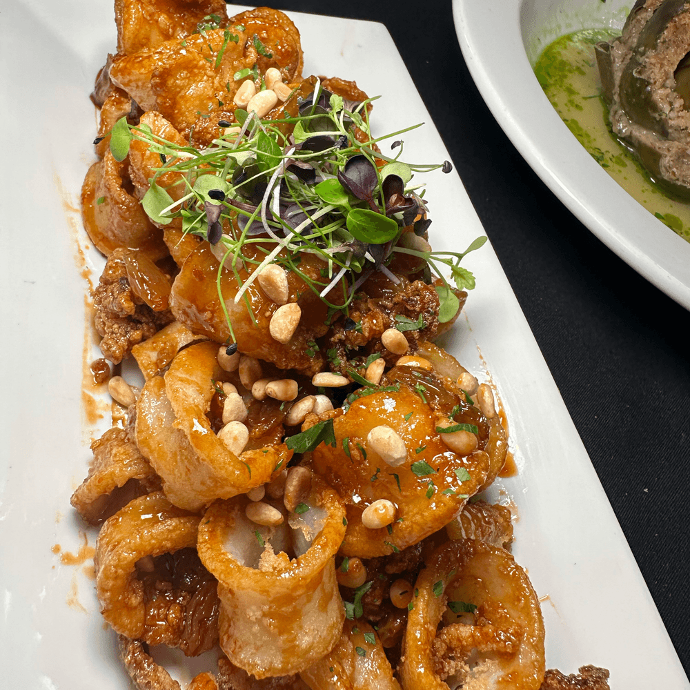 Calamari Agrodolce