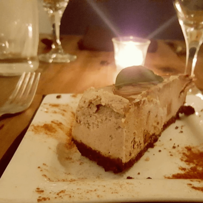 Rawdacious chocolate chai cheesecake