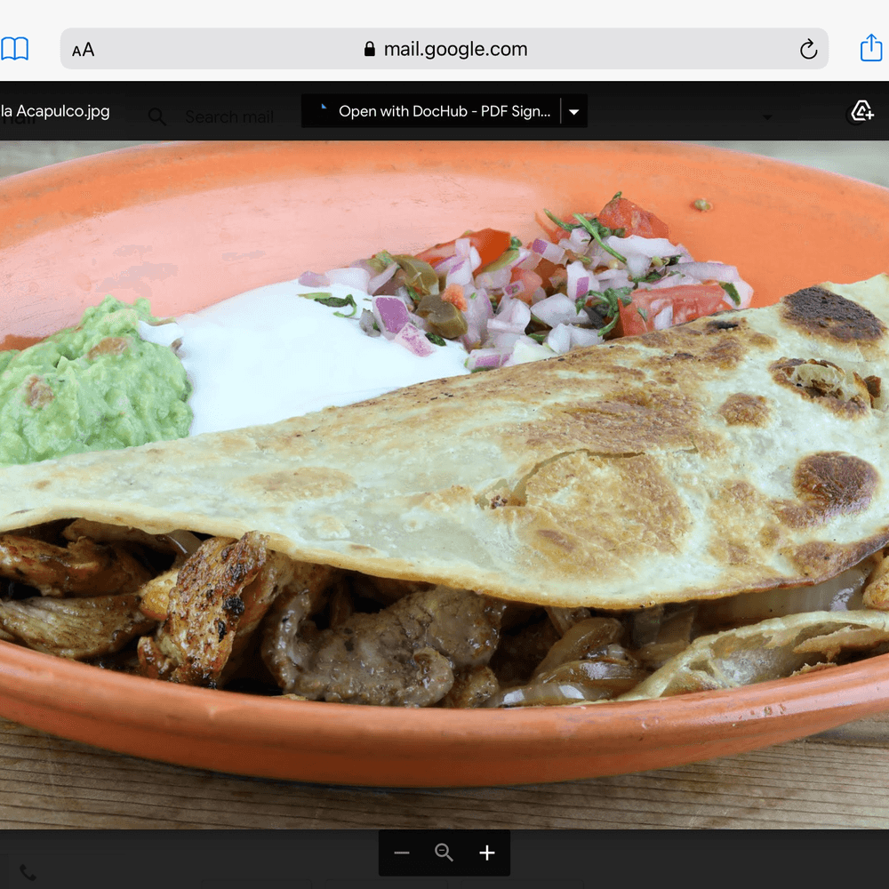 Jumbo Quesadilla Grande