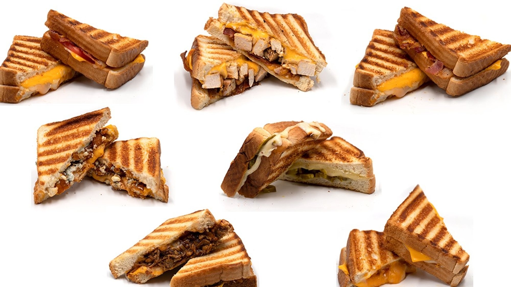 Build Your Own 5-Cheese Grilled Cheese