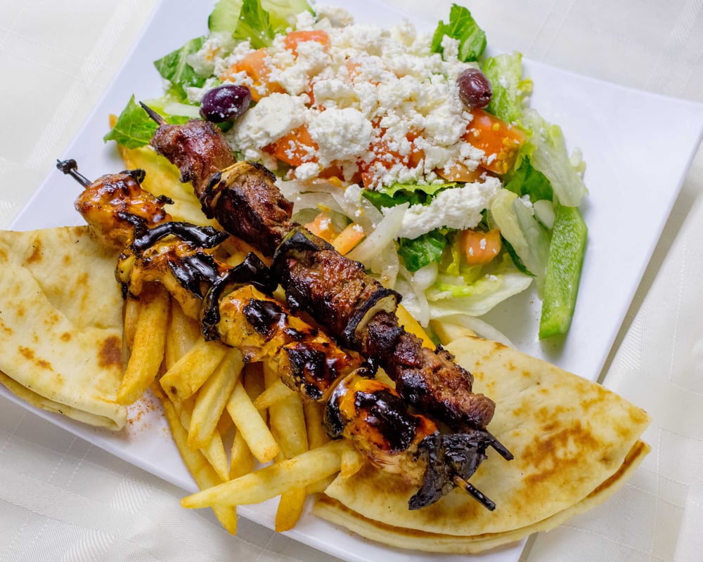 Chicken Kabob Plate