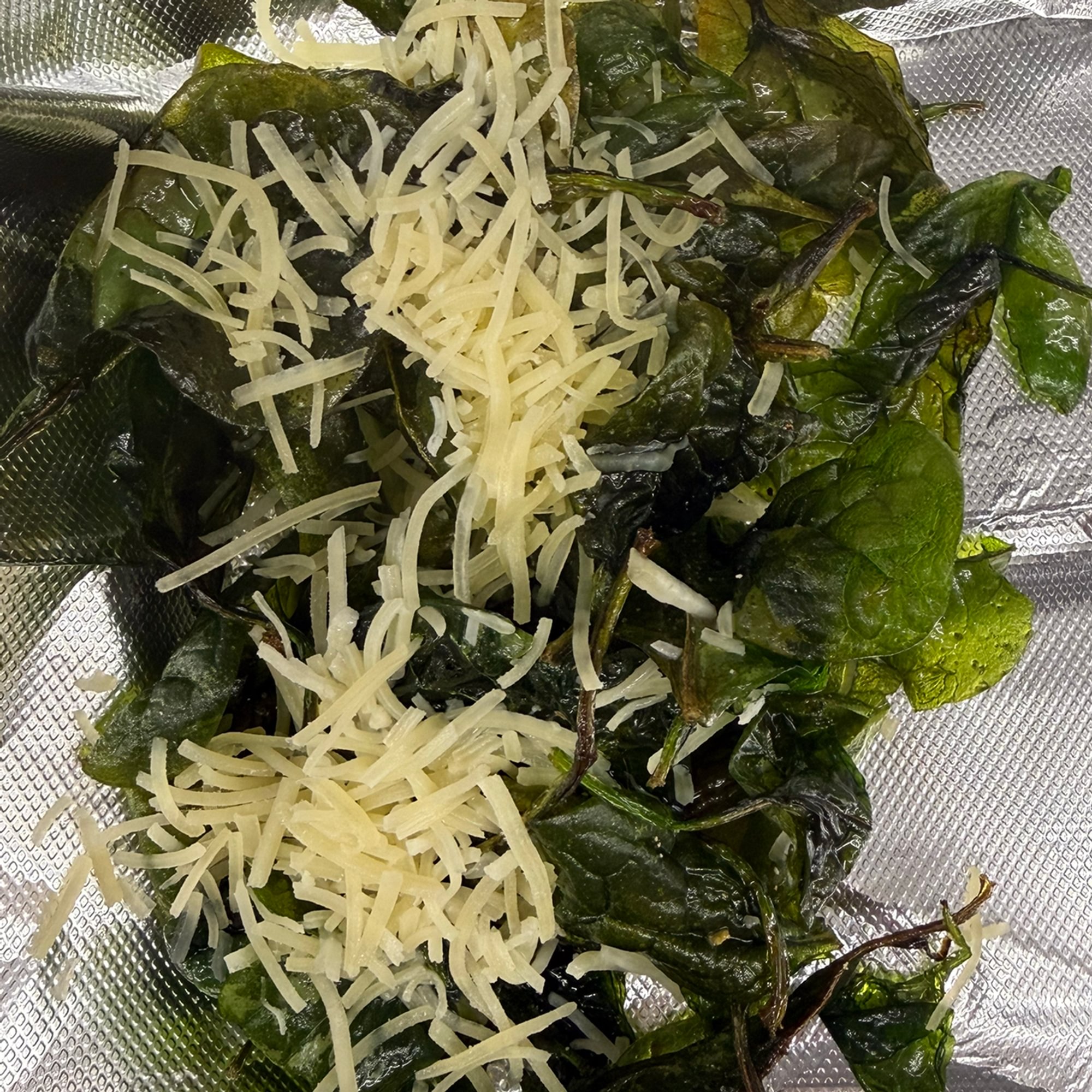 Flash Fried Spinach