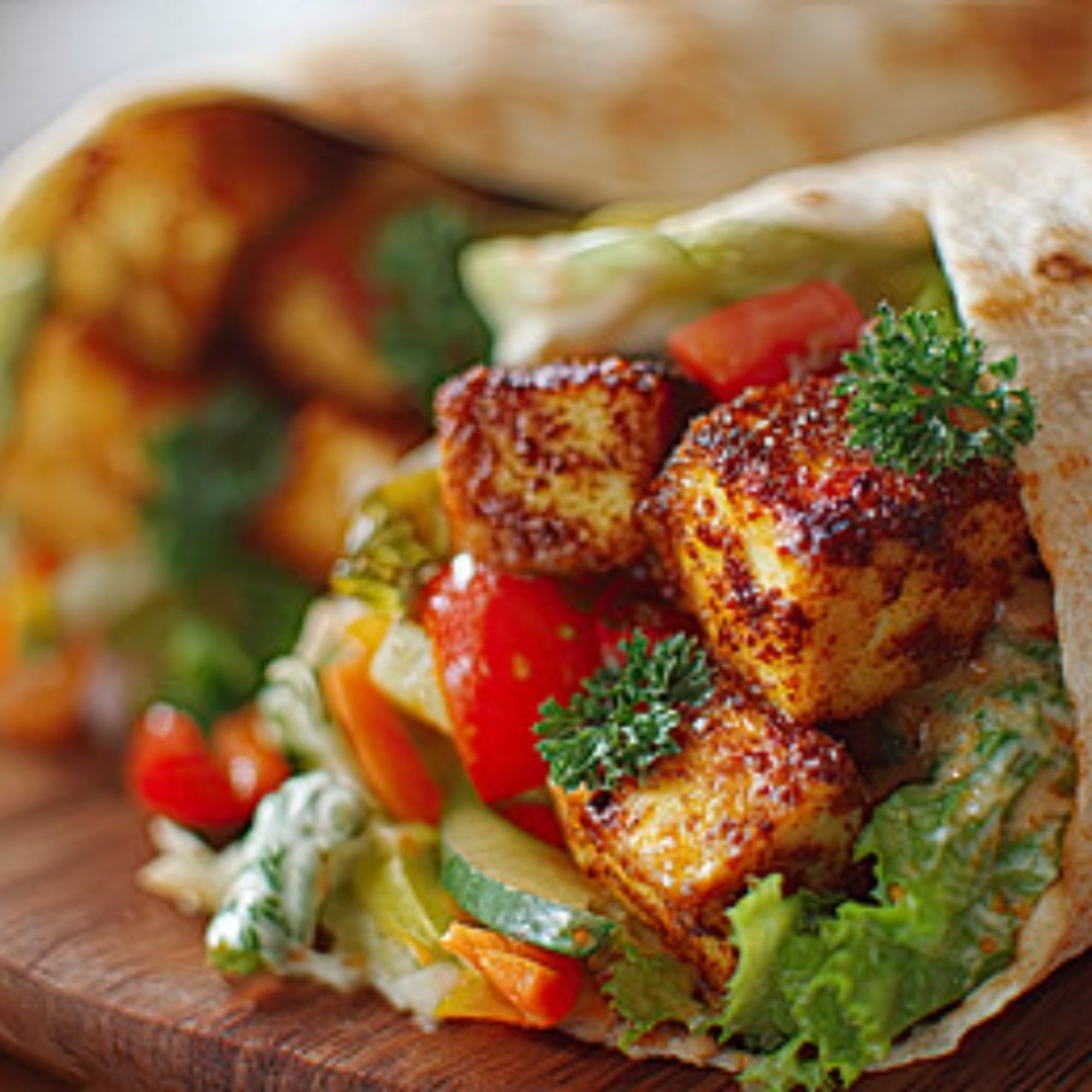 Shahi Paneer Wrap