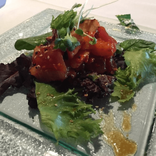 Spicy Sashimi Salad