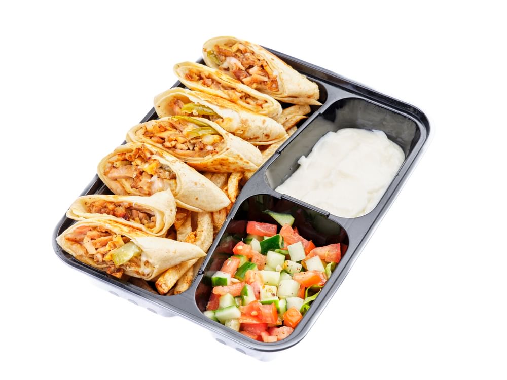 Chicken Shawarma Meal Platter