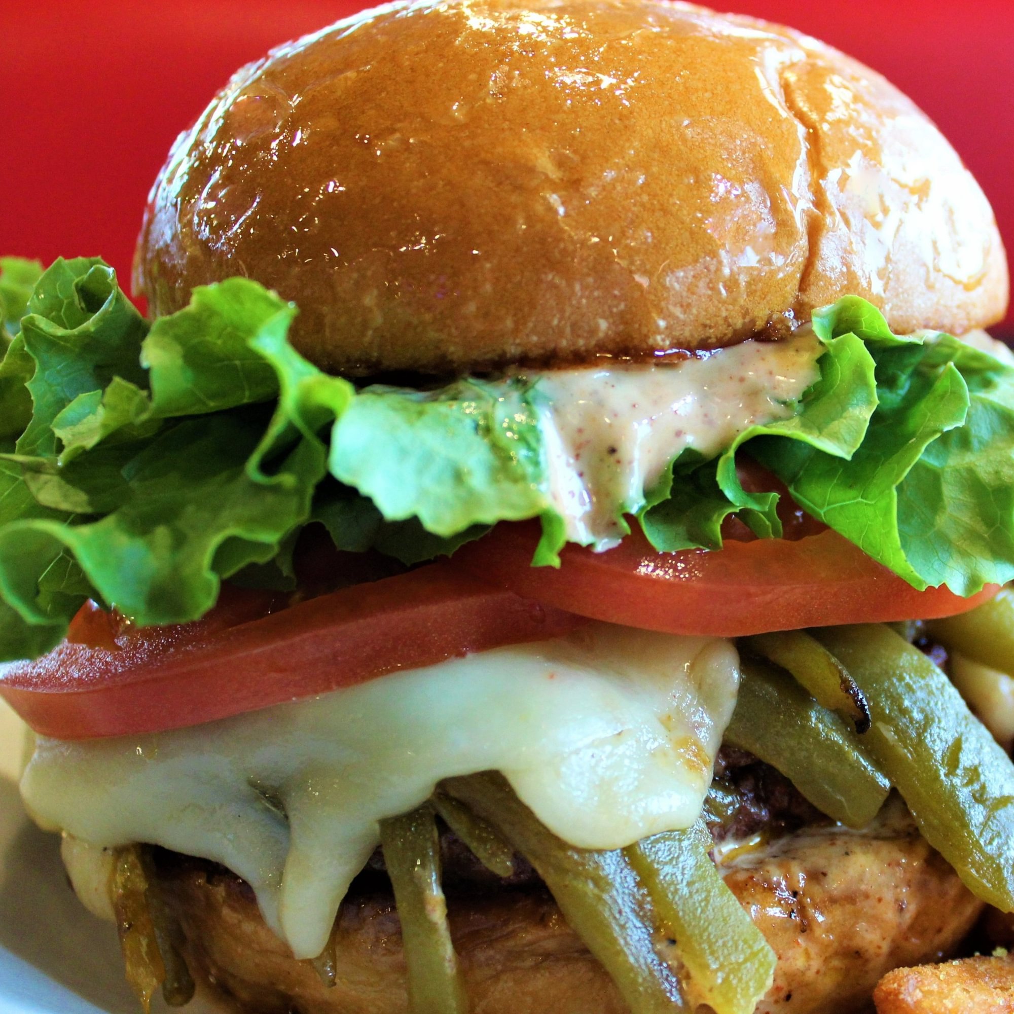 Hatch Green Chile Burger