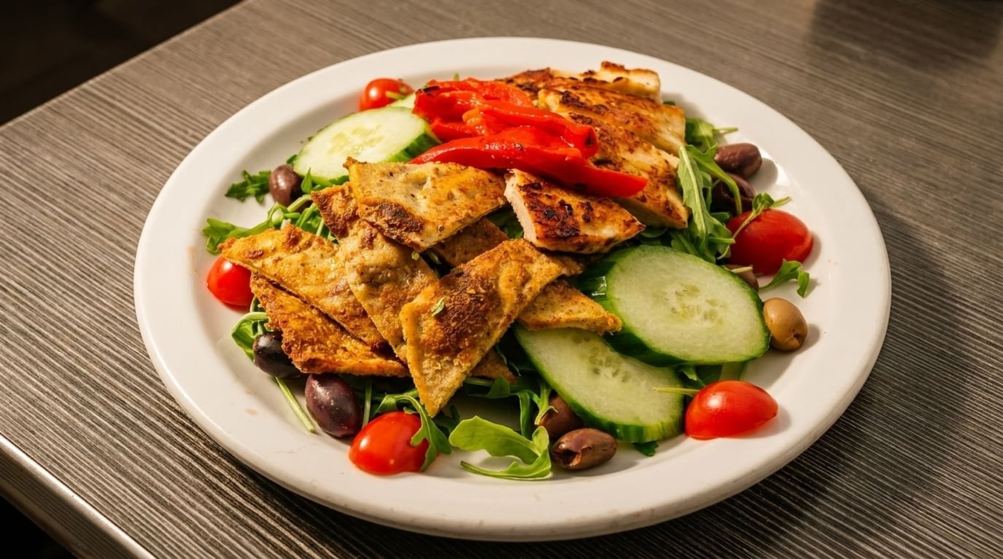 Tossed Salad with Grilled Chicken