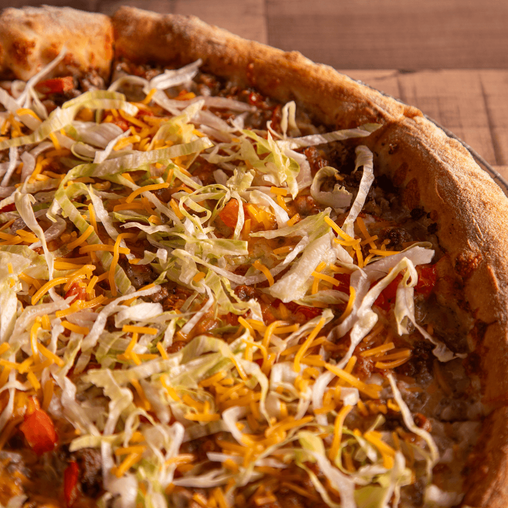 Taco pizza