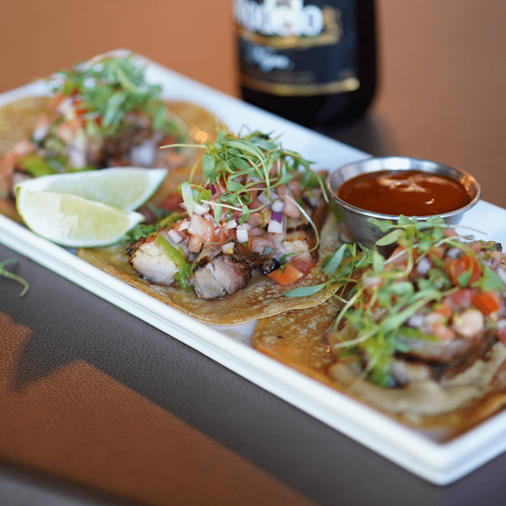 PORK BELLY TACOS