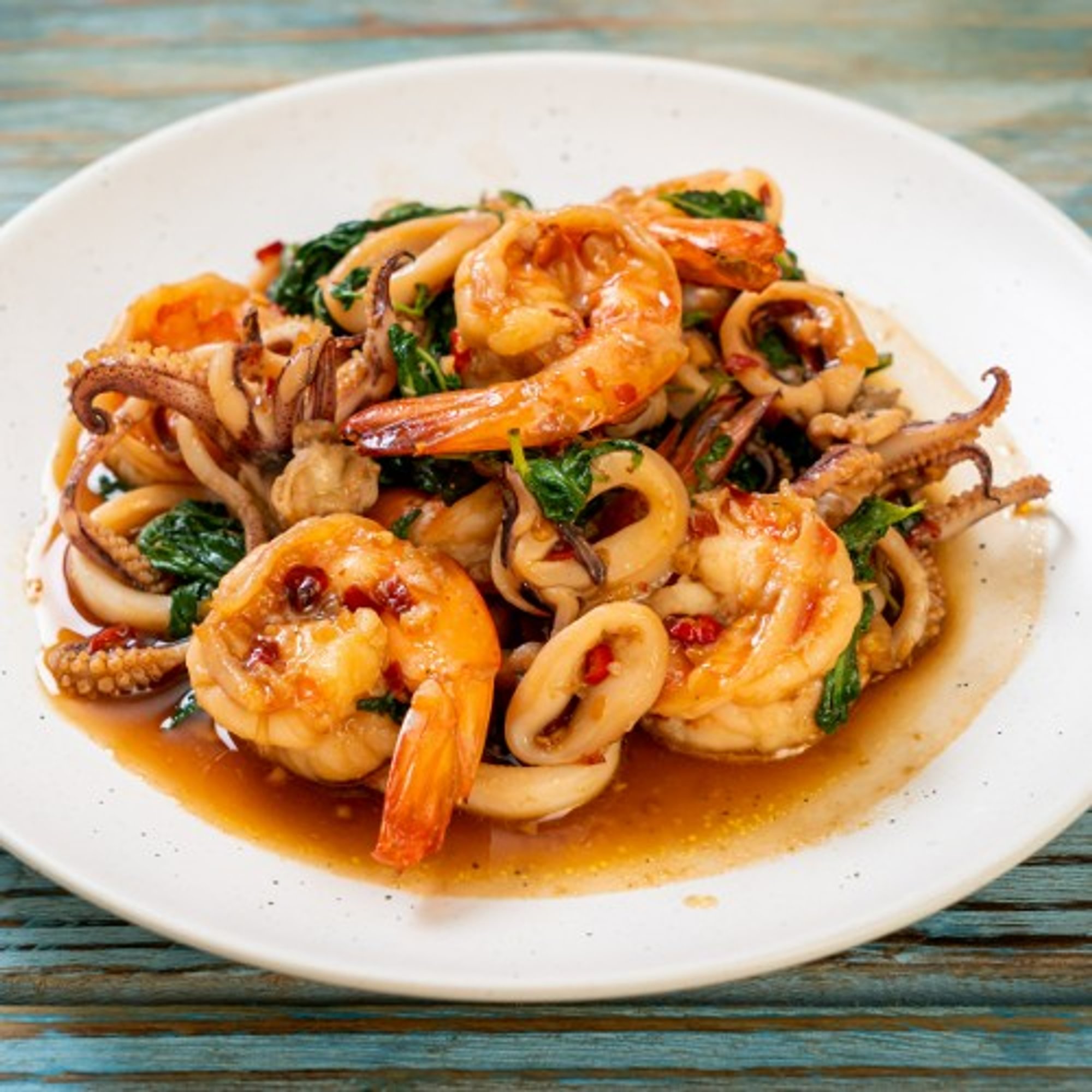 1. Spicy Basil Combination