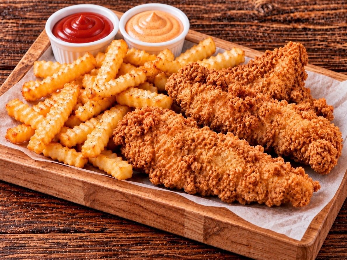 Chicken Tender Meal (Regular or Spicy)