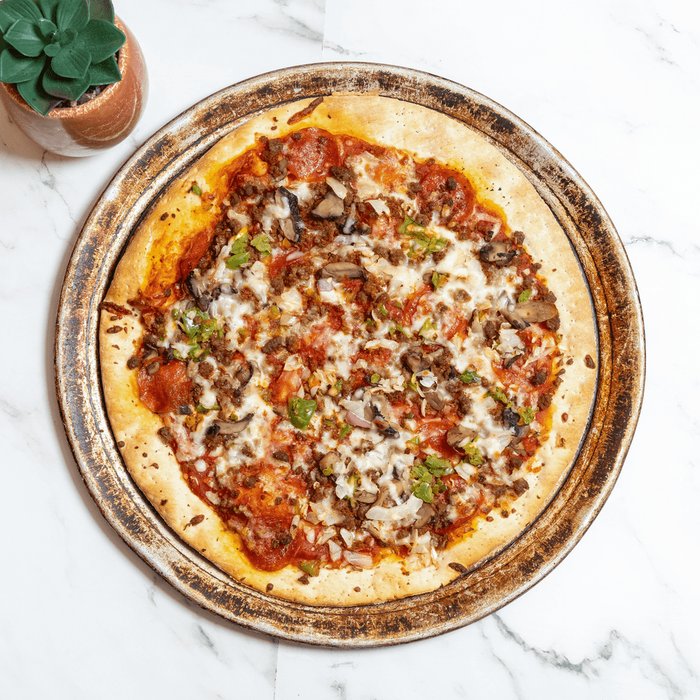 14" Thin Crust Super Combination Pizza