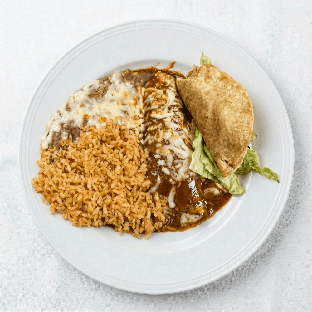 #2 Enchilada Y Taco