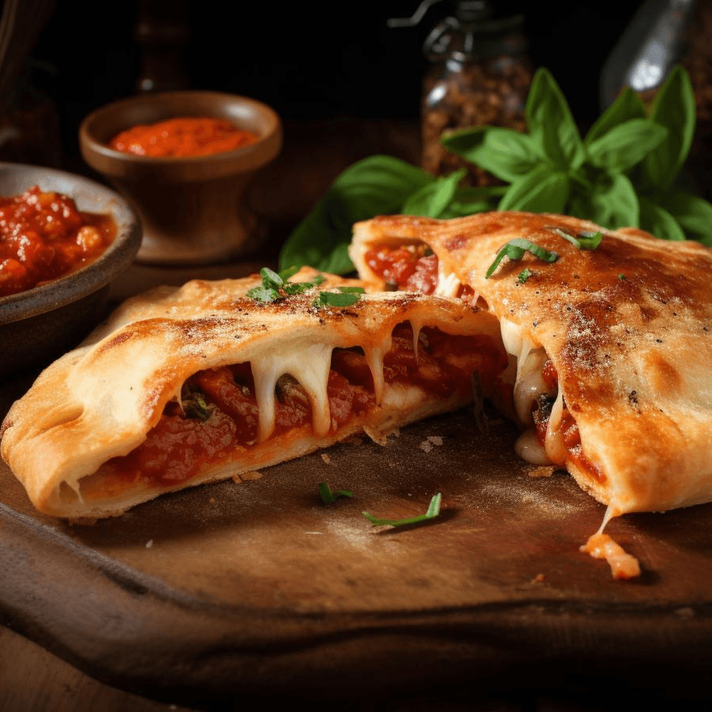Meat Ball Calzone Roll