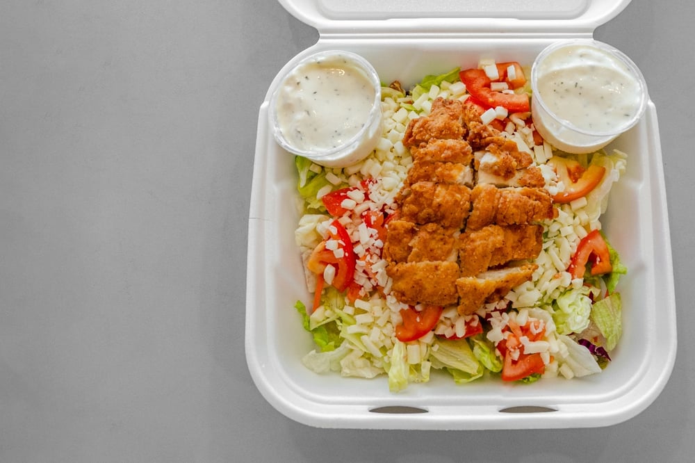 Fried Chicken Salad