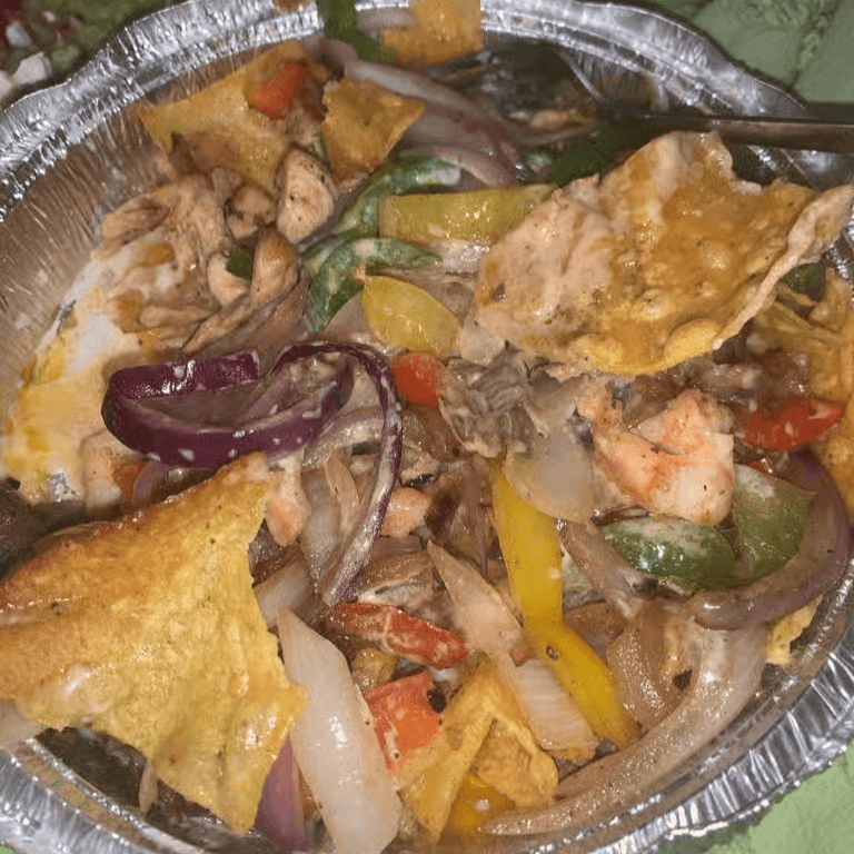 A13. Shrimp Nachos