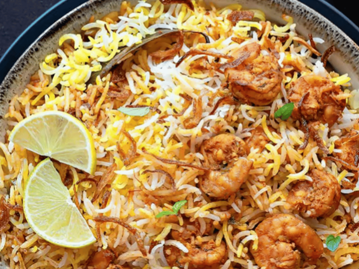 Shrimp Biryani