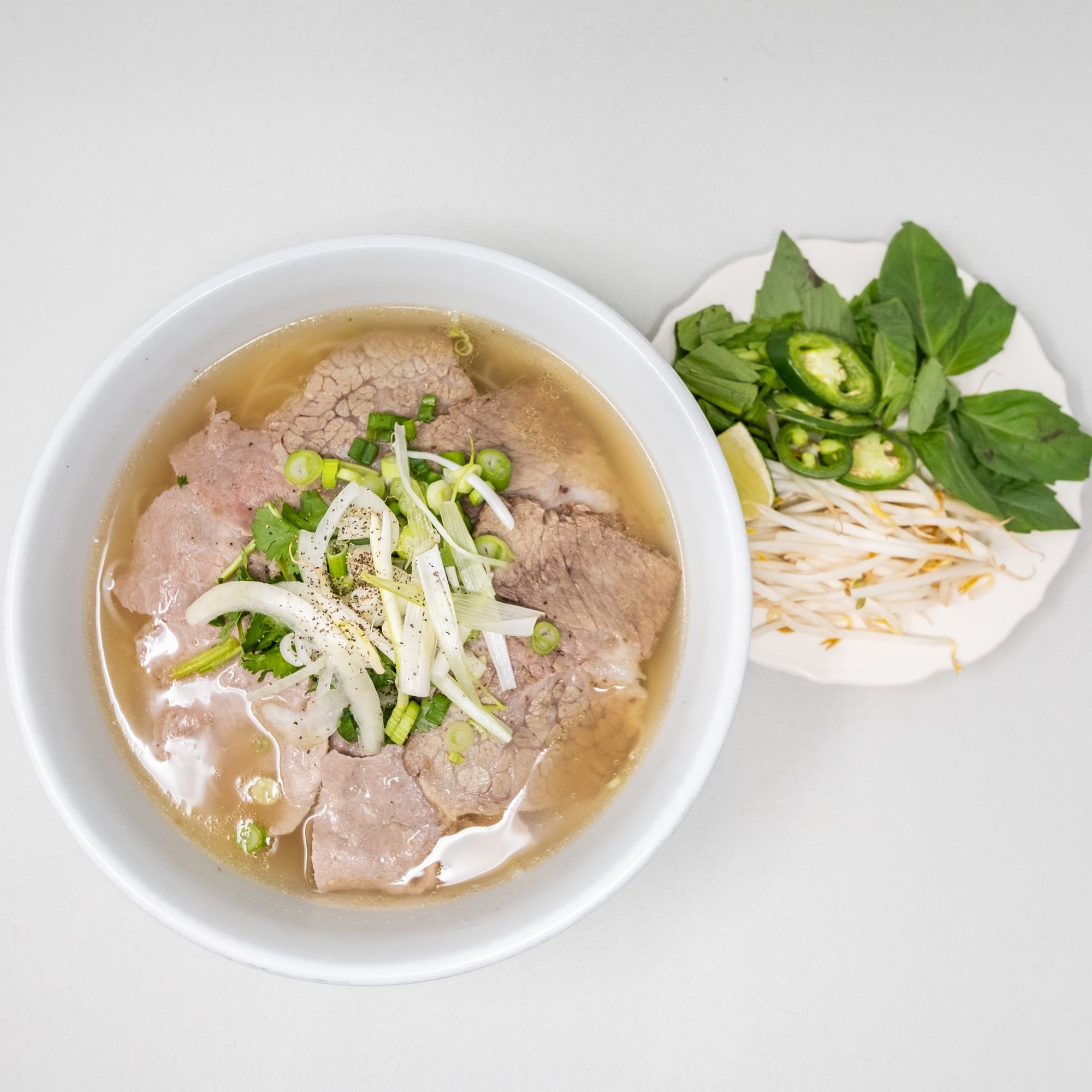 Pho Beef Eye of Round & Beef Brisket / Phở Tái & Nạm Bò