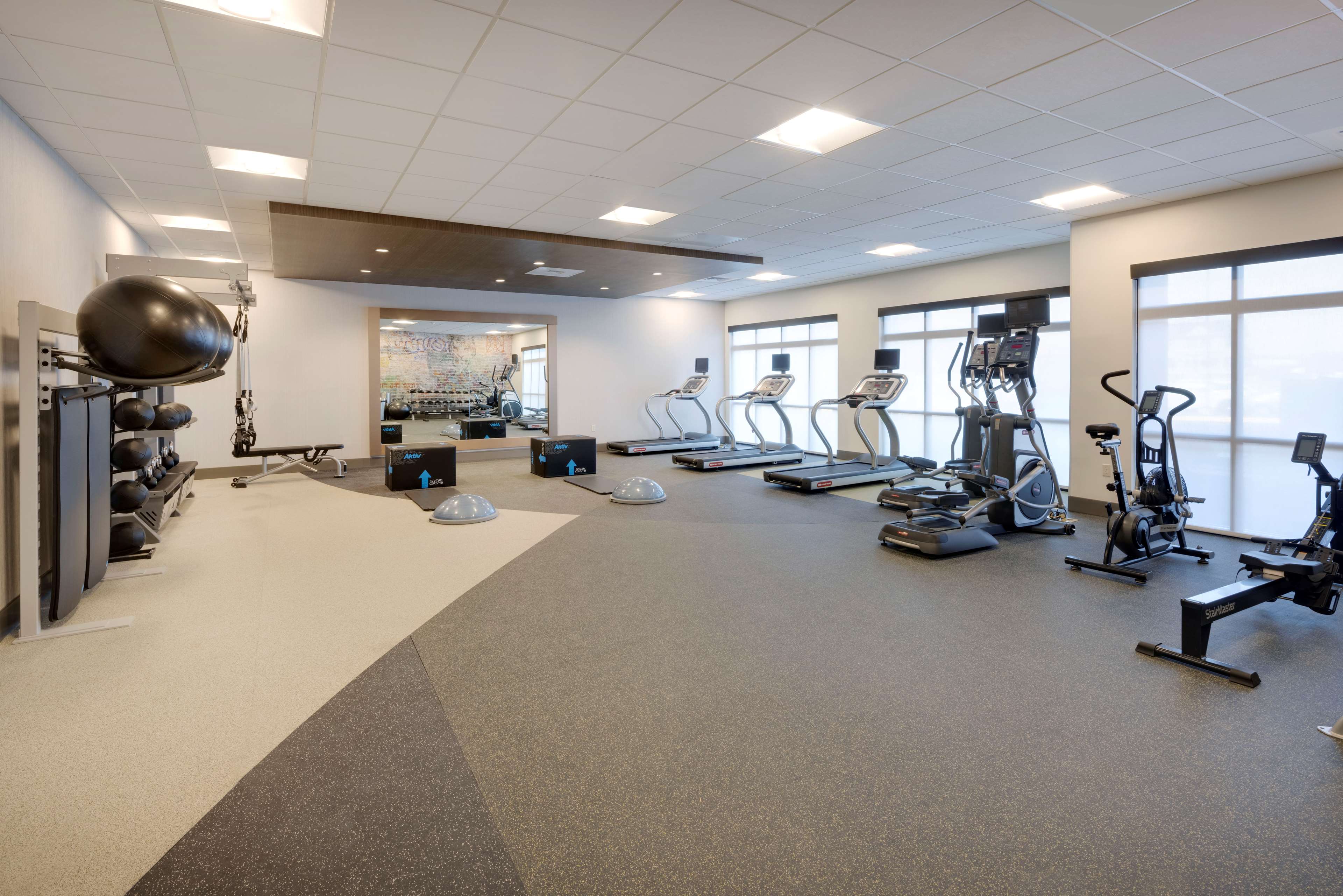 Health club  fitness center  gym