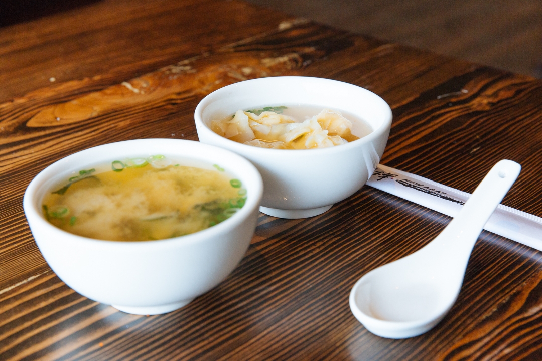 Shrimp Dumpling Soup