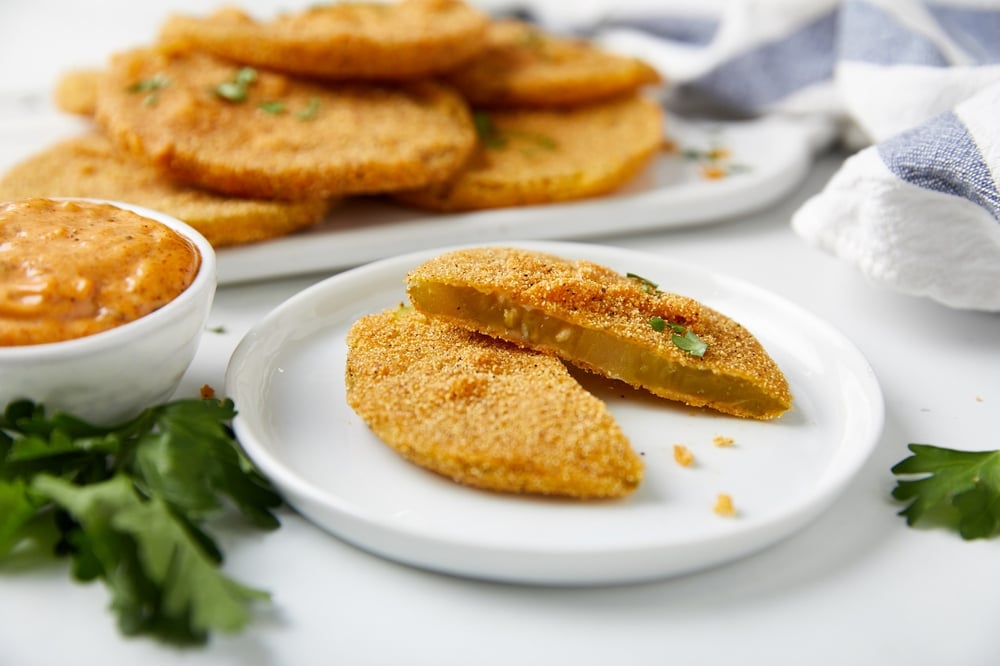 Fried Green Tomatoes/ Tomato verde frito