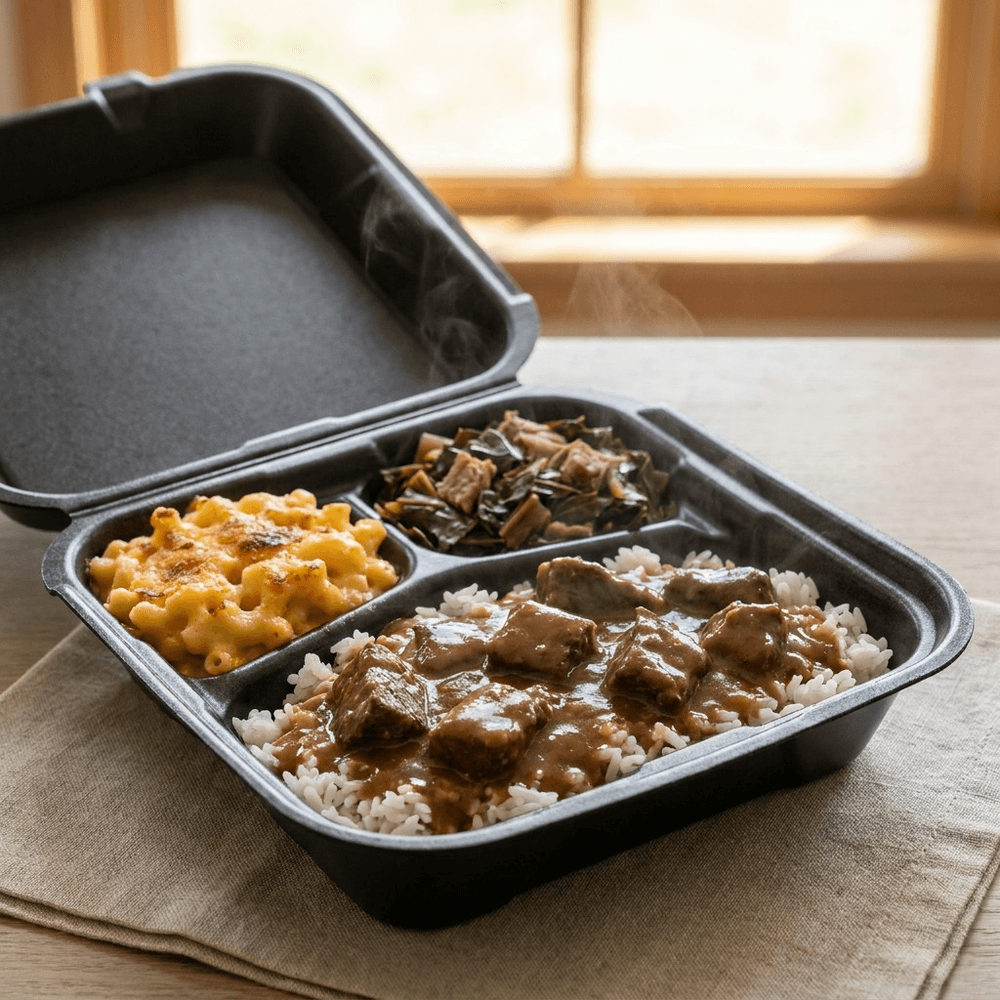 Beef Tips Heritage Plate