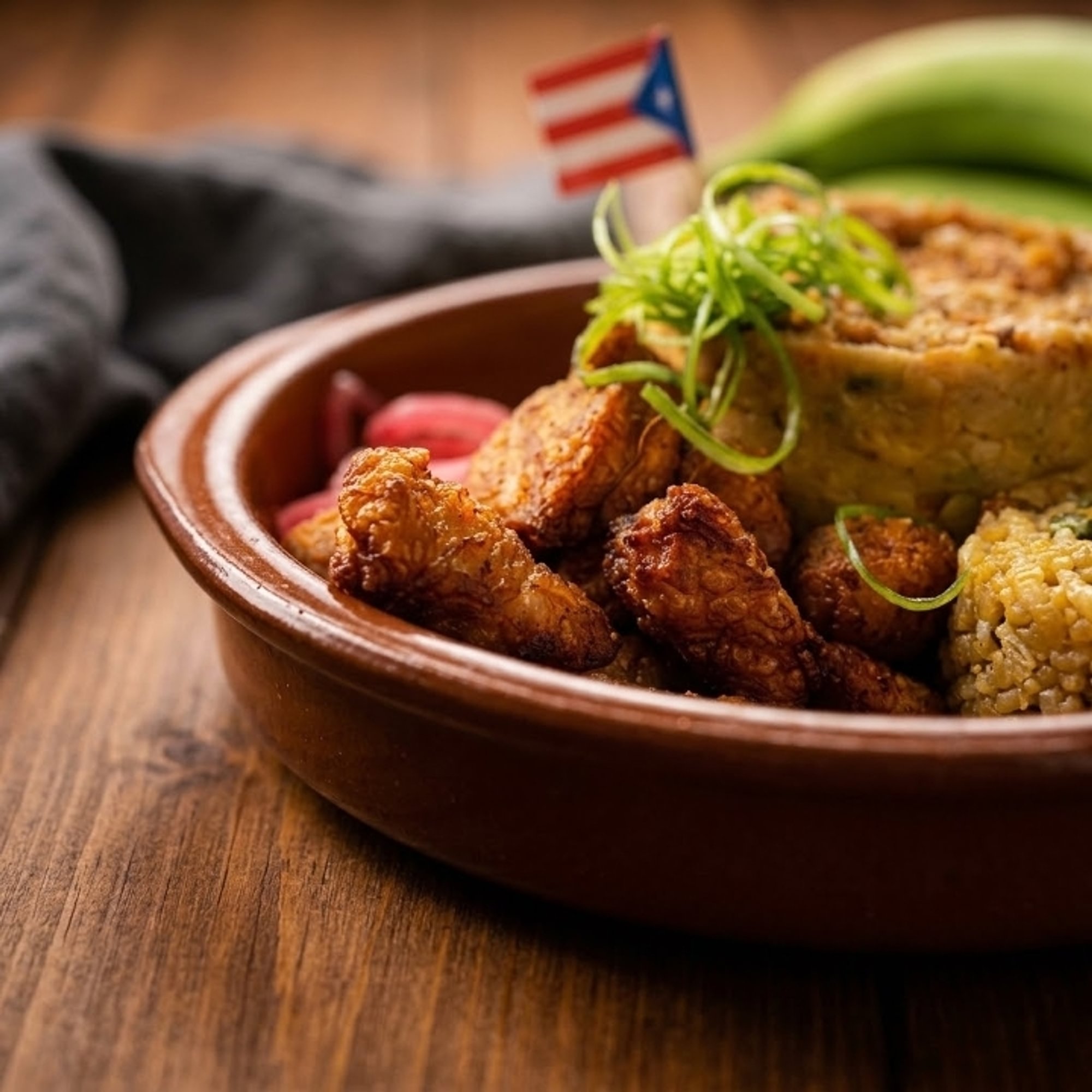 Fried Pork Mofongo