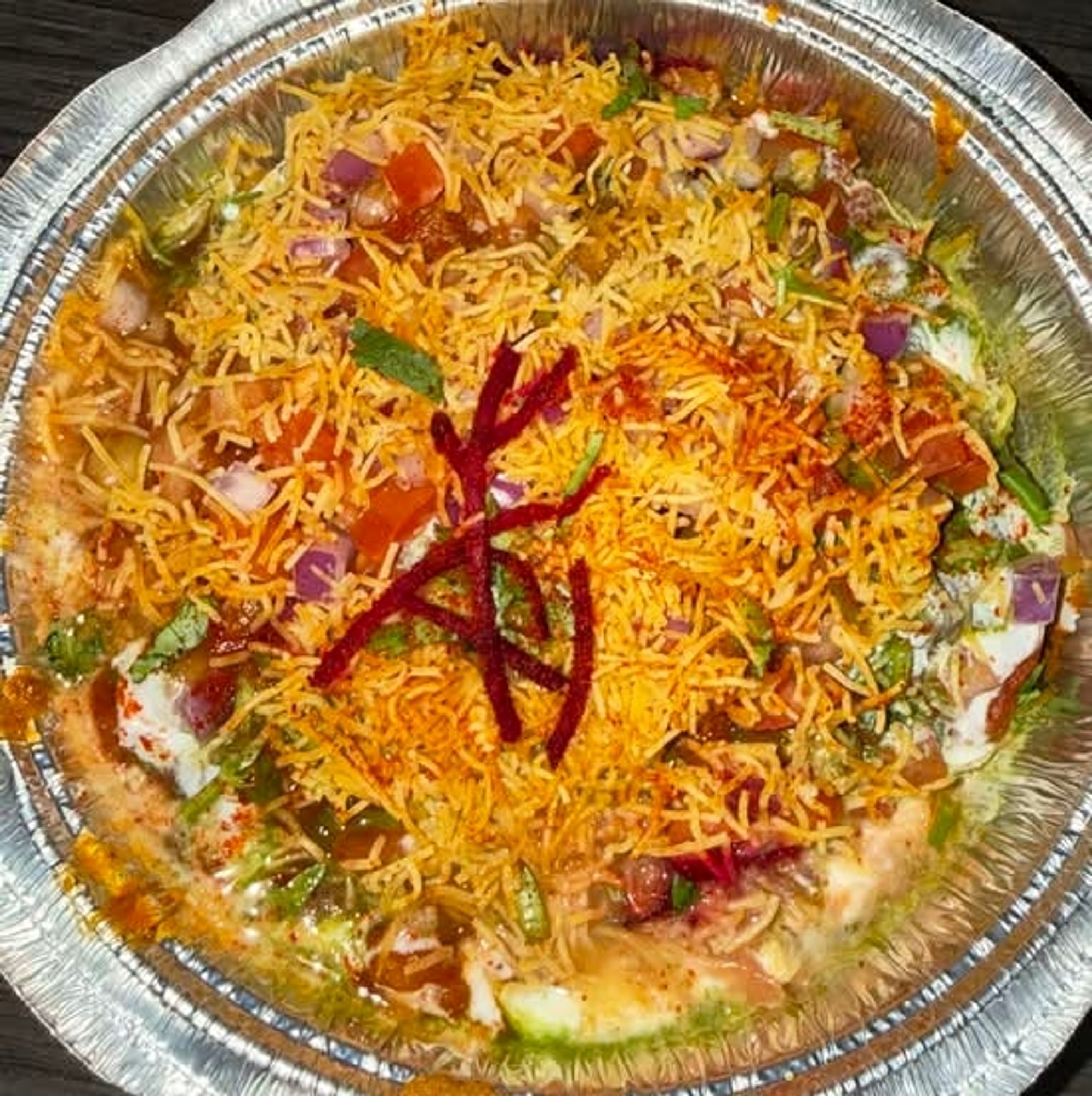 Aloo Tikki Chaat