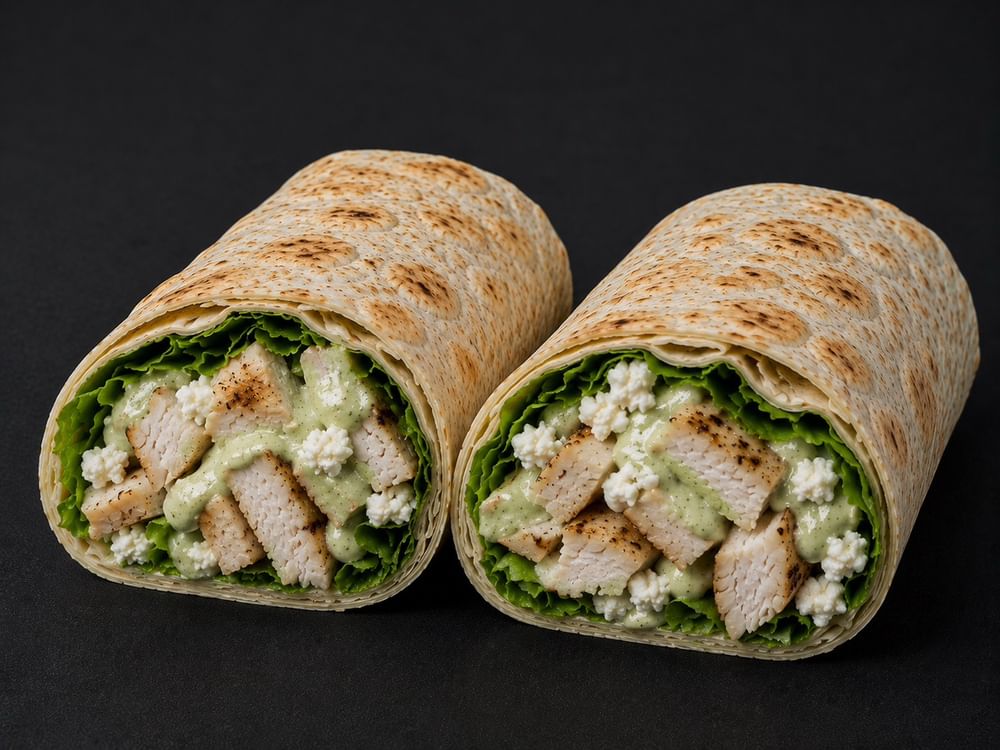 22. Spicy Grilled Chicken & Goat Cheese Wrap