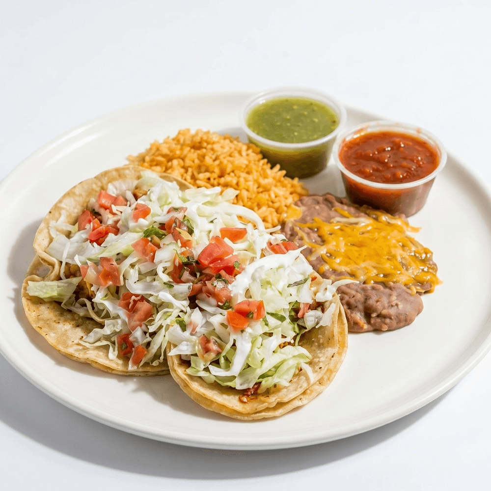 Two Shrimp Tacos Combo