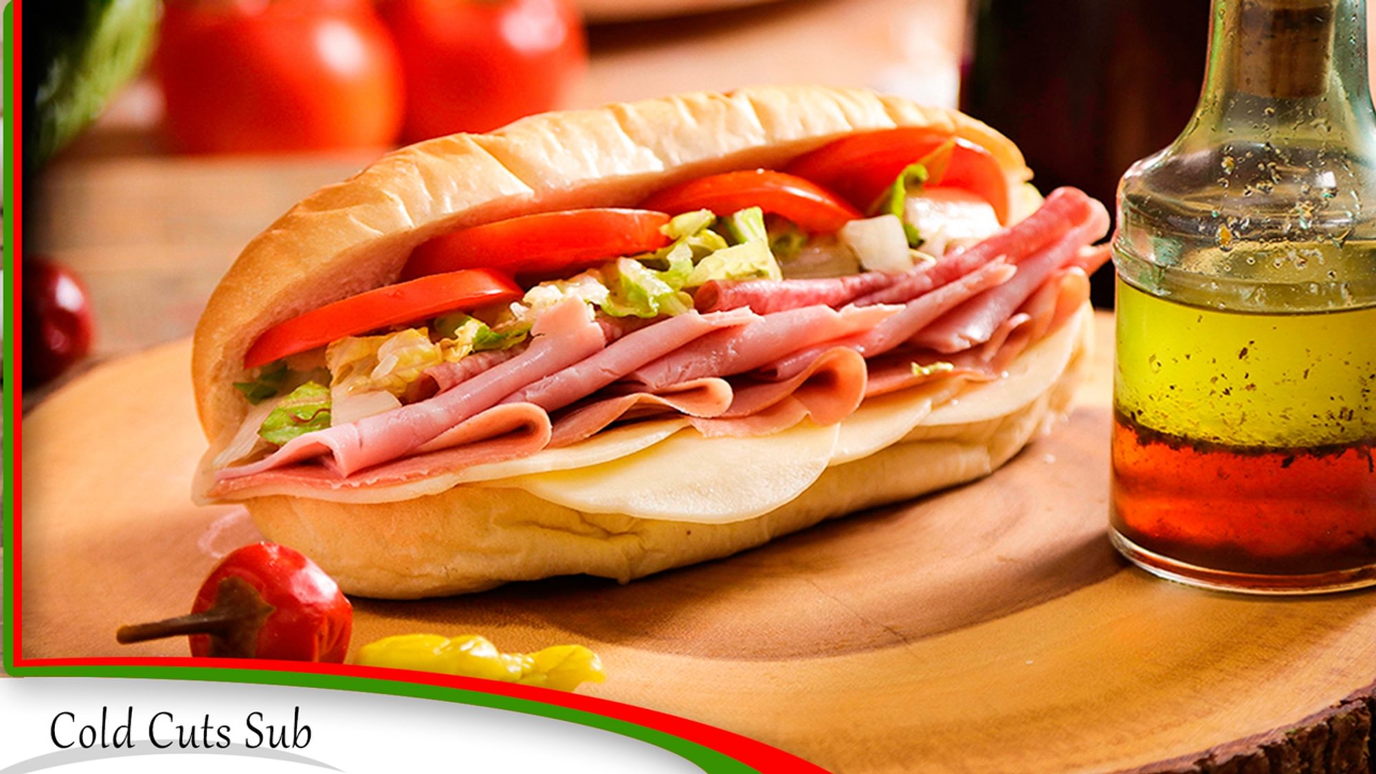 8" Cold Cut Sub