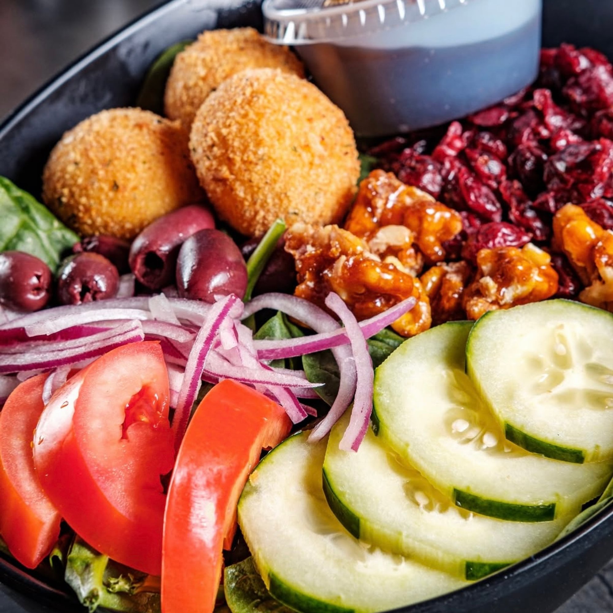 The Crispy Goat Cheese Salad