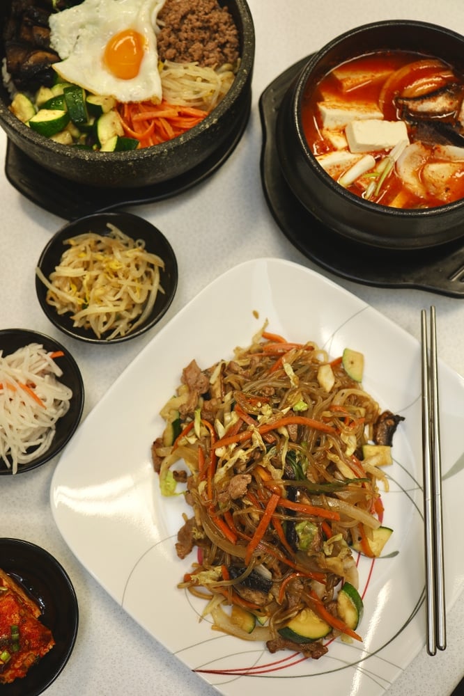 Jap Chae Noodle Stir Fry