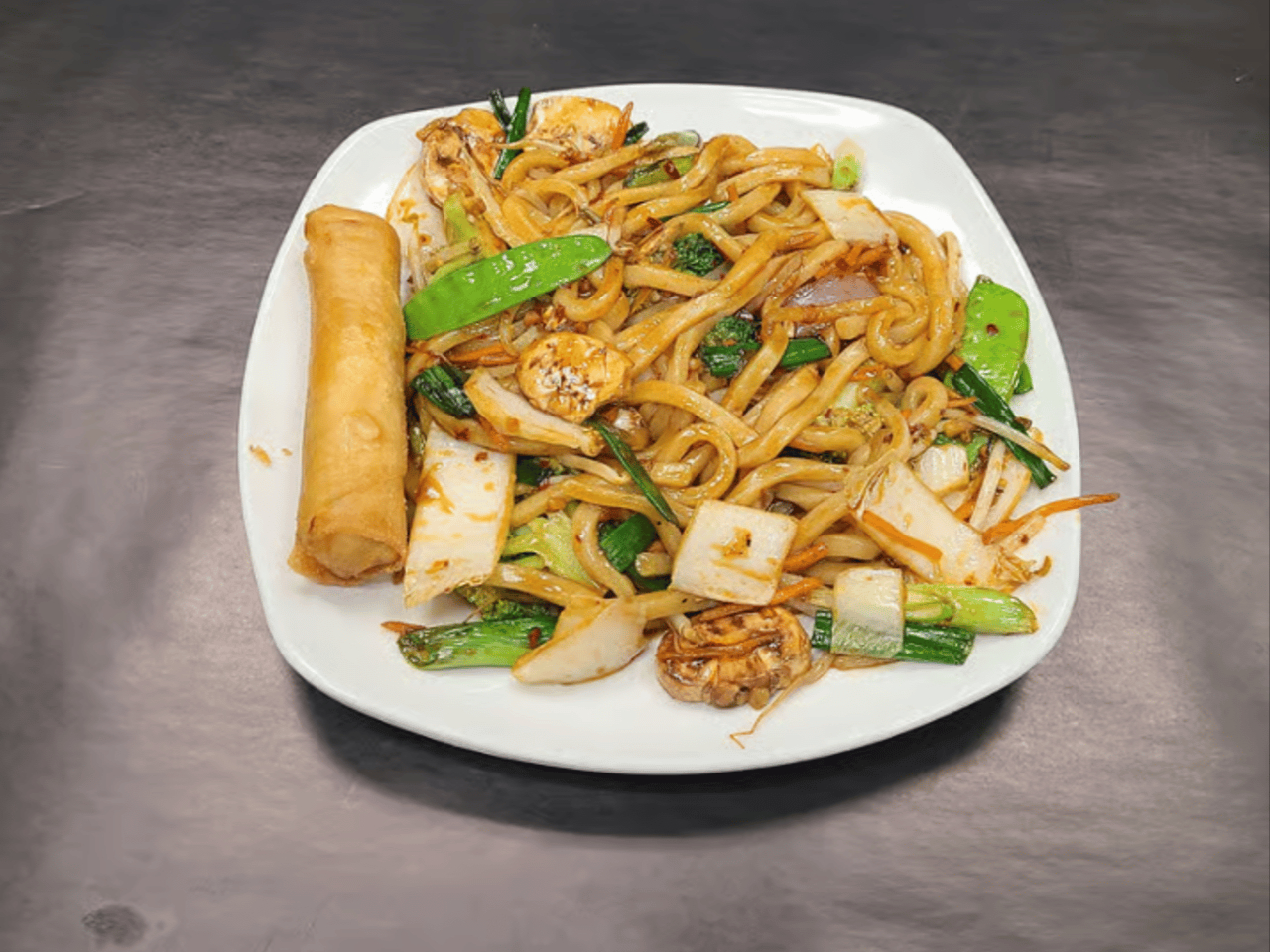 L-Vegetable Mandarin Noodles